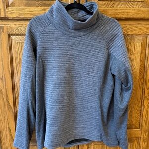 KUHL Verena Pullover Funnel Neck Wool Blend Athletic Sweater Women Sz Large